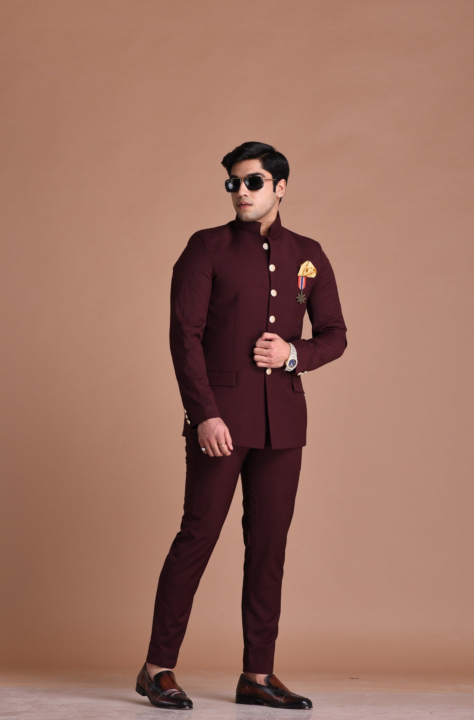 Buy Indian Ethnic Stylish Jodhpuri Suit for Men Mandarin Suit for Men  Jodhpuri Blazer for Wedding, Bandhgala Suit for Men Ethnic Wear Online in  India - Etsy